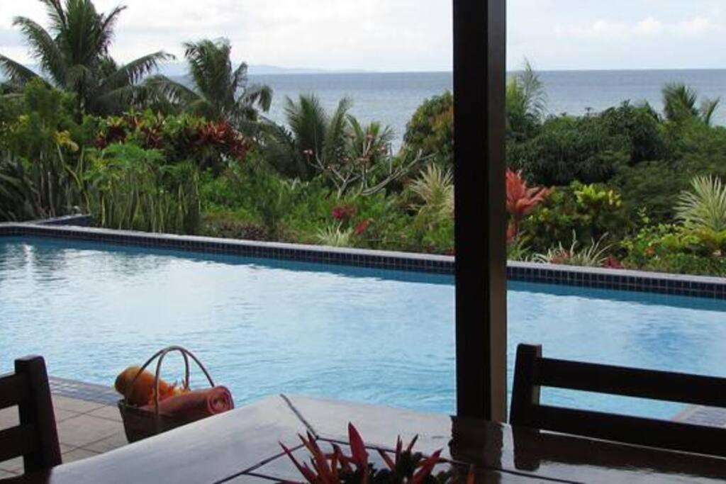 Vale Sekoula, Private Villa On The Ocean With Pool Matei Luaran gambar